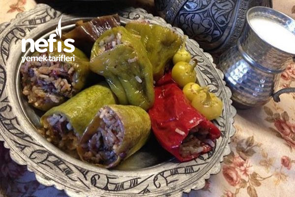 Yöresel Parça Etli Sumaklı Dolma