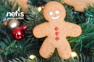 Zencefilli Yeni Yıl Kurabiyesi (Gingerbread) (Videolu) Tarifi