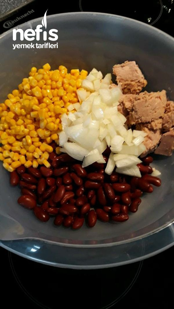Protein Bombası Salata (Kidney Bean)