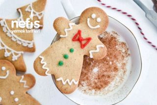 Zencefilli Kurabiye (Gingerbread Cookies Yayılmayan Tam Kıvamında) Tarifi