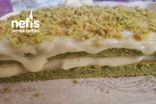 (Ispanaklı) Yeşil Pasta Tarifi