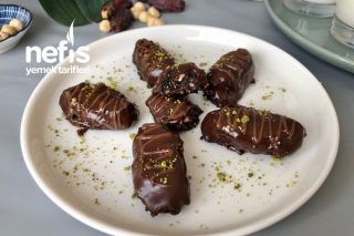 Hurmalı Mısır Gevrekli Çikolata Kaplı Bar Tarifi