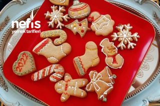 Zencefilli Tarçınlı Yılbaşı Kurabiyesi (Gingerbread Cookies) Tarifi