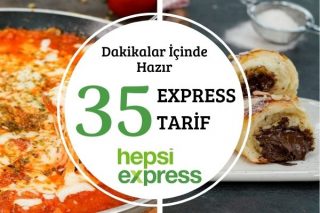 Hepsiexpress’le Lezzetli ve Hızlı 35 Enfes Tarif Tarifi
