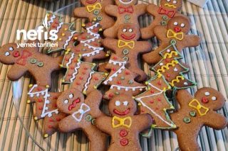 Zencefilli Yılbaşı Kurabiyesi (Gingerbread Cookies) Tarifi