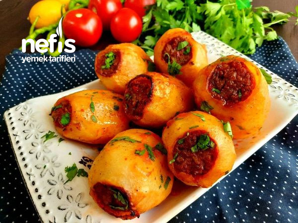 Lezzeti Efsane Kıymalı Patates Dolması