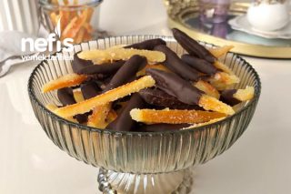 Çikolata Kaplı Portakal Kabuğu Şekerlemesi Tarifi