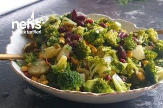 Brokoli Salatası Çok Basit Ama Bir Okadarda Lezzetli Tarifi