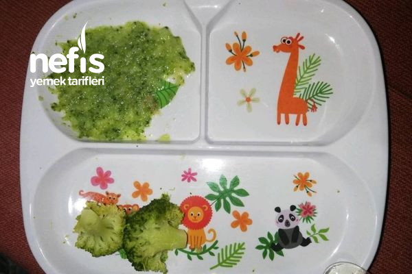 Bebekler İçin Tadımlık Brokoli Püresi(+6)