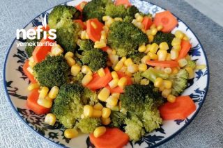 Özel Sosuyla Brokoli Salatası Tarifi