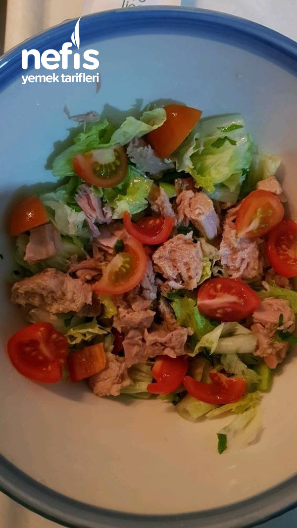 Ton Balıklı Salata / Diyet Ana Yemeğimiz
