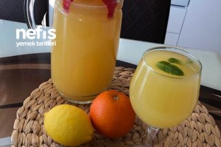 1 Portakal 1 Limon İle Limonata (Bereketli) Tarifi