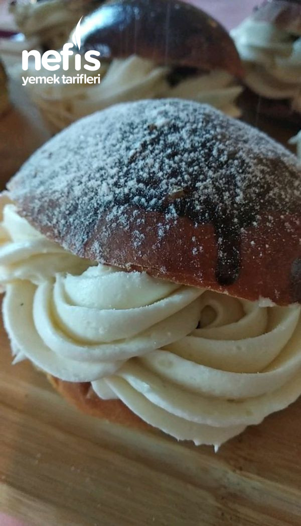 Alman Çöreği (Berliner) Özel Fransız Kremasıyla Tadına Doyamıyorum