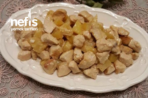 Kremalı Tavuk Göğsü Ve Patates Tarifi