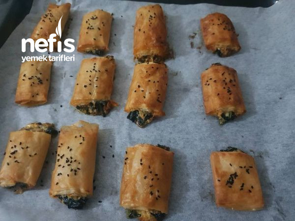 Ispanaklı Peynirli Çıtır Börek