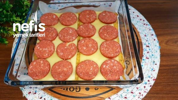 2 Adet Patates İle Pizza Tadında Dünyanın En Kolay Ve Lezzetli Kahvaltılık Tarifi Videolu