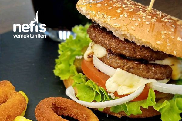 Ev Yapımı Hamburger (Fazlası Dondurucuya)