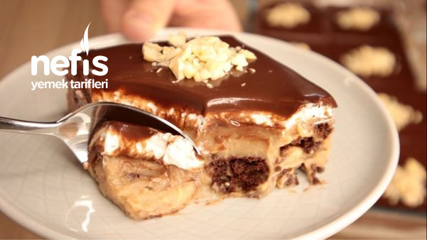 Kahveli Sütlü Çikolatalı Tatlı Tarifi (Videolu)
