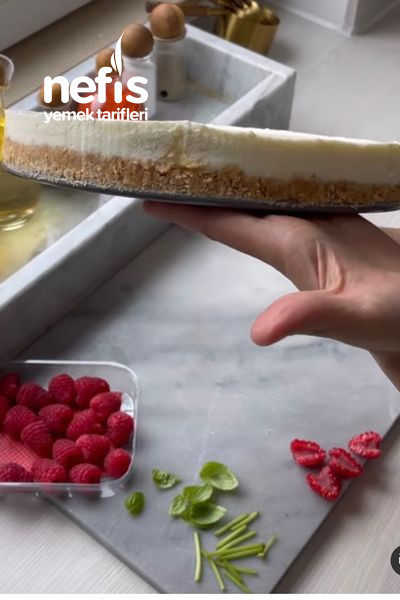 Labneli Cheesecake (Pişmeyen Pasta)-10121437-170245