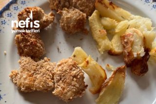 Fırında Tavuk Parçaları (Chicken Nuggets) Tarifi