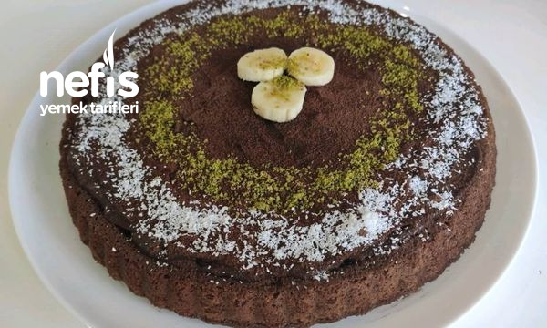 Ev Yapımı Muhteşem Kremasıyla Çikolatalı Tart Kek (Videolu)