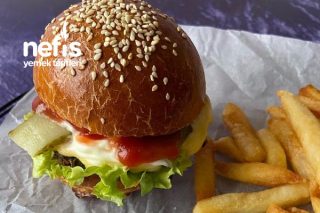 Hamburger (Köftesine Bayılacaksınız Dışarıda Yediklerinizi Aratmayacak Lezzet) Tarifi