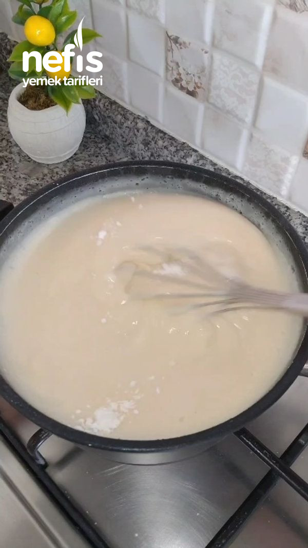 Bisküvili Pasta (Küçücük Borcamda 9 Kişilik Pasta)