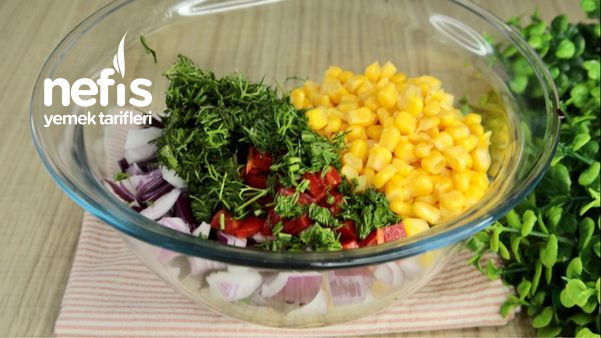 Şipşak Nohut Salatası (Videolu)
