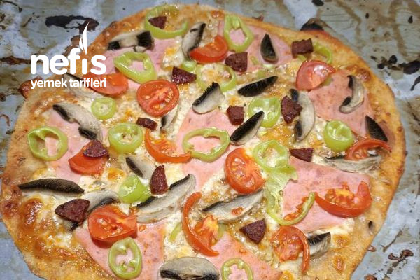 Diyet Pizza Tarifi