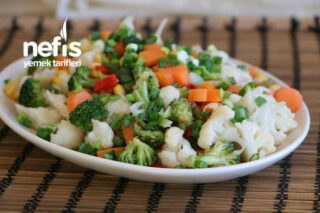 Kış Sebzeleri İle Besleyici Enfes Salata (Videolu) Tarifi