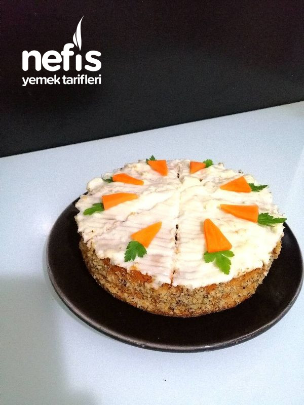 Starbucks Kremalı Havuçlu Kek (Carrot Cake)