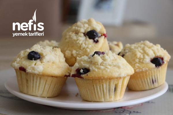 Blueberry Muffin (Videolu) Tarifi