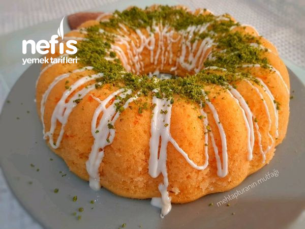 Κέικ πορτοκάλι μαγειρεμένο σε νερό σε κατσαρόλα (χωρίς φούρνο) (με βίντεο)