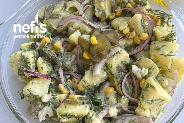 Nefis Sosuyla Patates Salatası