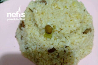 Yeşil Mercimekli Bulgur Pilavı Tarifi