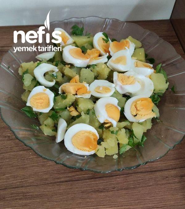 Pazar Kahvaltısına Yakışan Lezzet Yumurta Salatası
