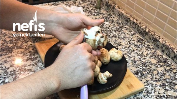 Fırında Mantar Soslu Tavuk (Tavuğu Böyle Pişirin )(Videolu)