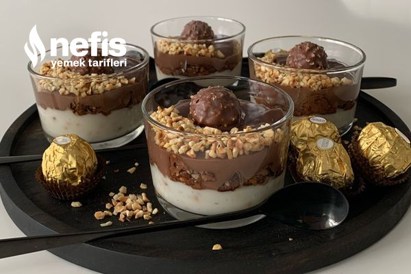 Ferrero Rocher Bardak Tatlısı