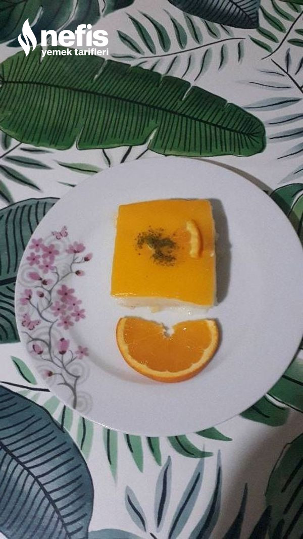 Portakallı Kedi Dili Pastası