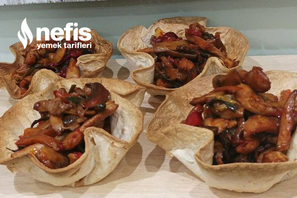 Mantarlı Fajita