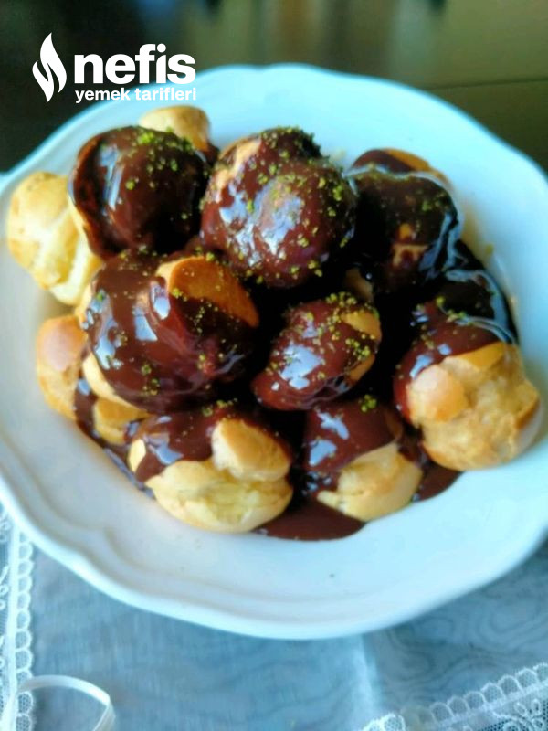 Sıvıyağlı Profiterol