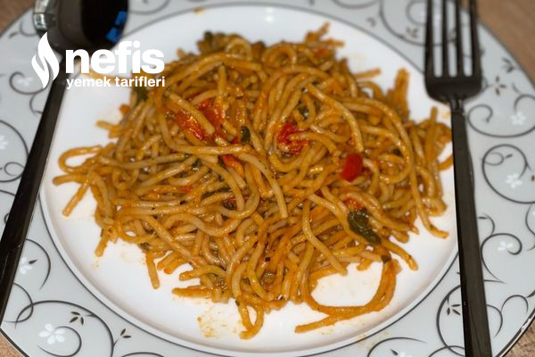 Sebzeli Spaghetti Tarifi
