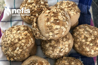 Yulaflı Çekirdekli Tam Buğday Ekmeği (Videolu) Tarifi