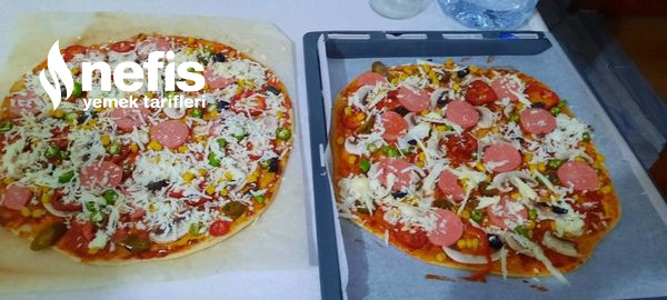Basit Pizza Tarifi