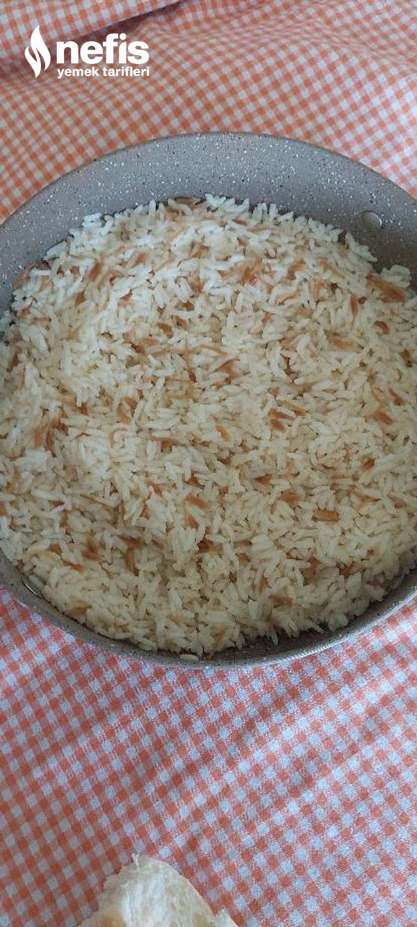 Tane Tane Tereyağlı Pirinç Pilav