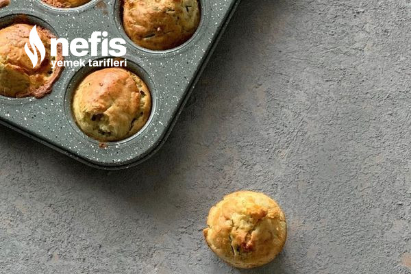 Dereotlu Peynirli Popover (Tuzlu Muffin)