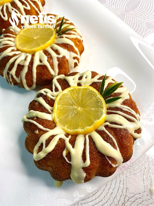 Limonlu Popkek Severlerin Bayılacağı Limonlu Kek