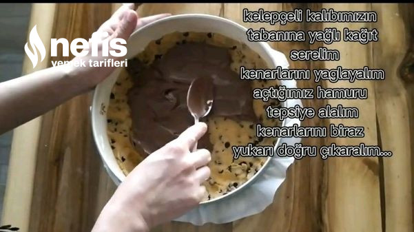 Çikolatalı Tart Kurabiye (Videolu)