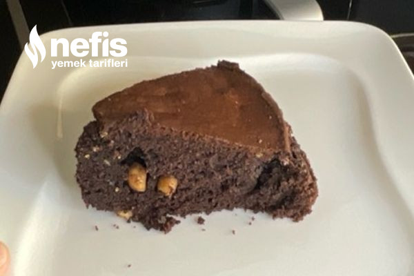 Yer Fıstıklı Kakaolu Kek (Airfryer İle Pişirdim) (Videolu)