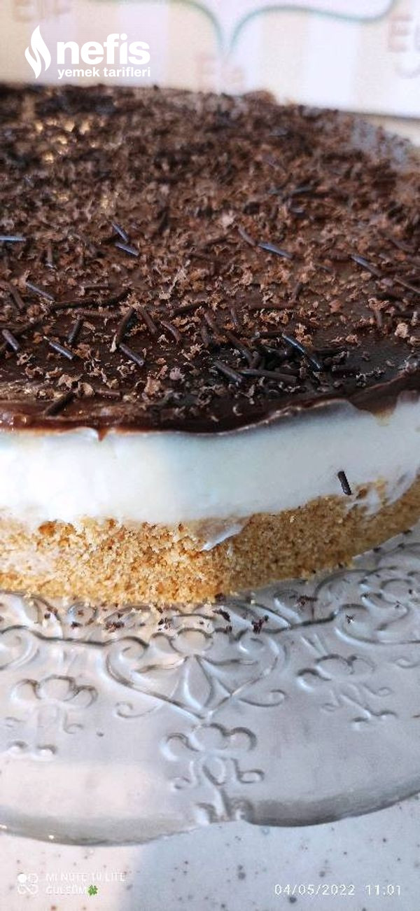 Cheesecake Tadında Çikolatalı Pasta
